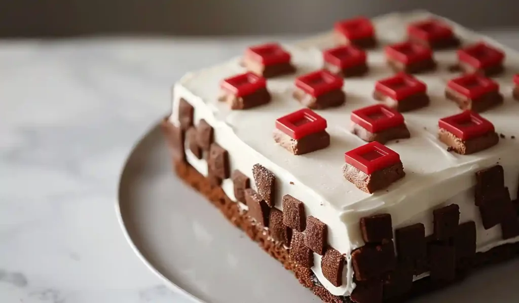 Birthday Minecraft Cake