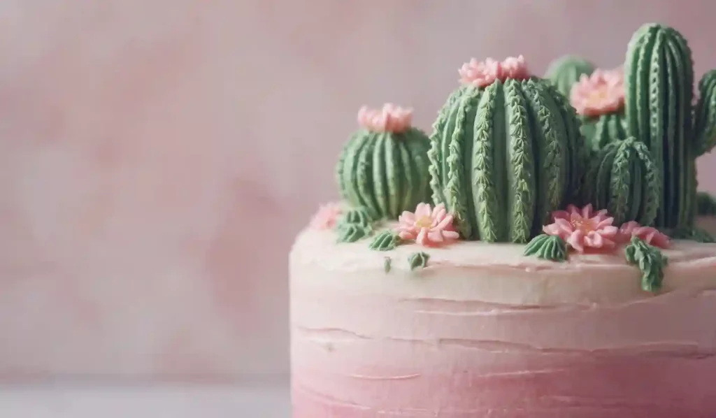Cactus Cake Decorating