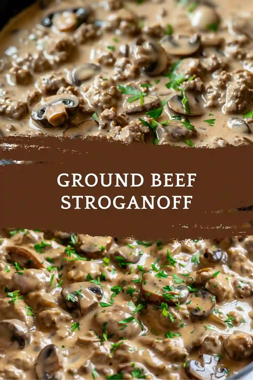 Ground Beef Stroganoff