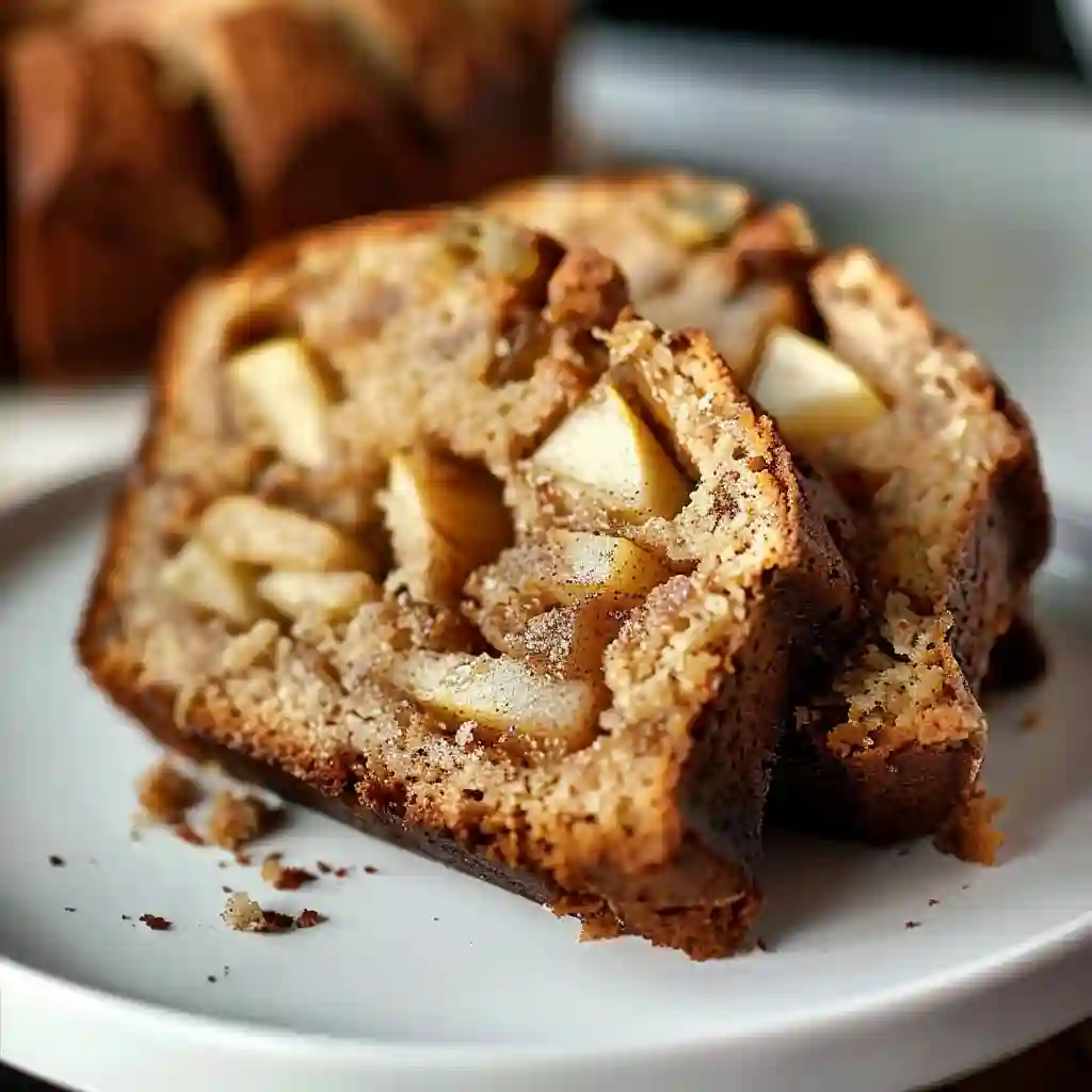 Apple Cinnamon Bundt Cake - Soft, Moist & Full of Fall Flavor 6 sliced Apple Cinnamon Bundt Cake showing moist texture