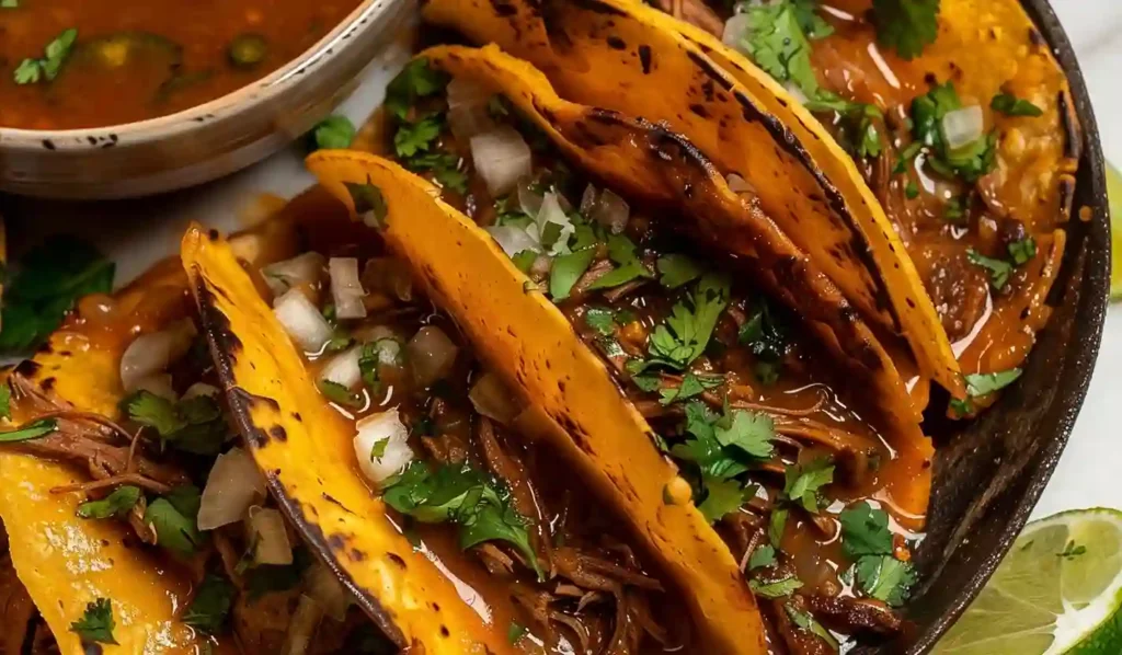 Birria Tacos – Authentic Mexican Birria Tacos with Consomme