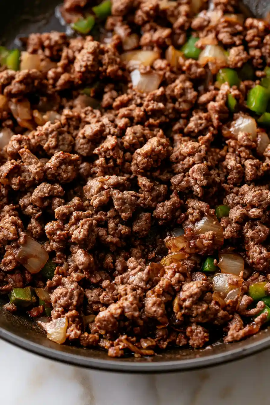 Easy Homemade Sloppy Joe Recipe 4 Brown the Ground Beef