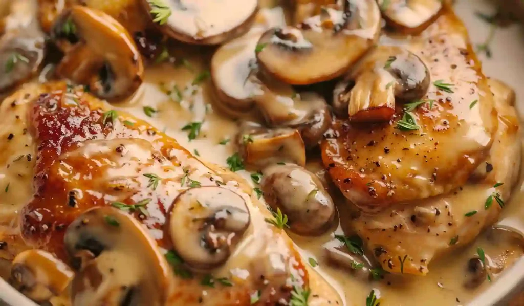 Chicken Marsala Recipe – Creamy Mushroom Chicken