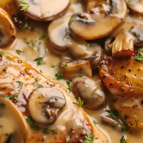 Chicken Marsala Recipe – Creamy Mushroom Chicken