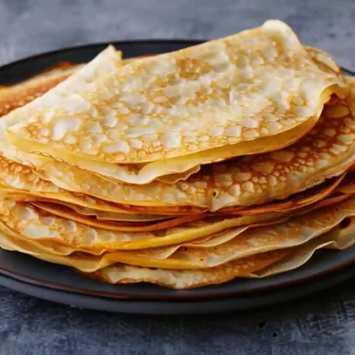 Classic Homemade French Crepes
