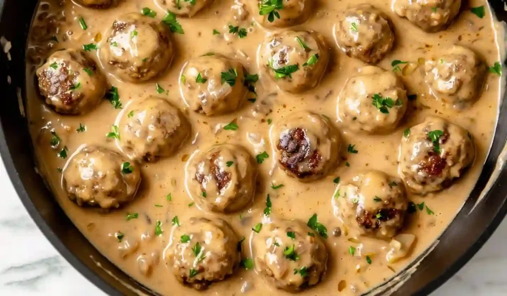Creamy Swedish Meatballs