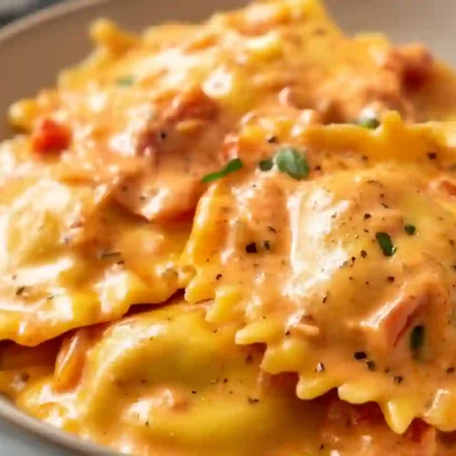 Creamy Tomato Ravioli