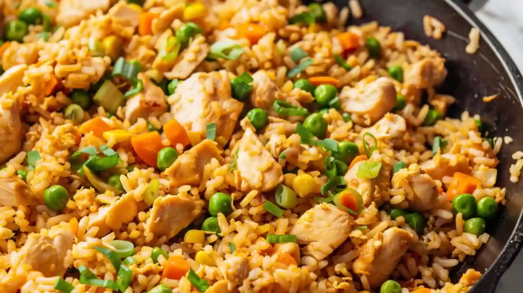 Homemade Chicken Fried Rice