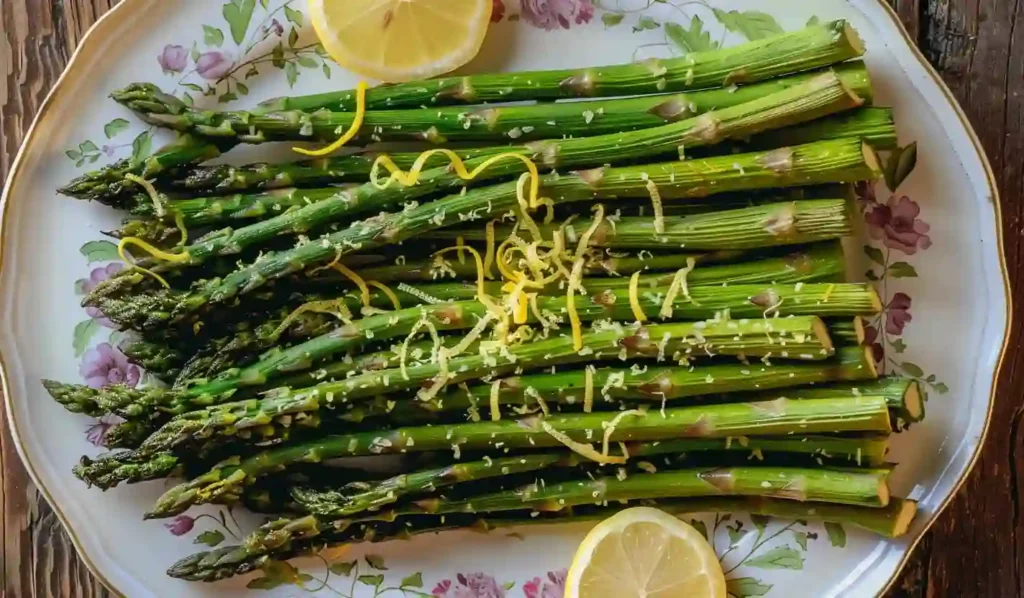 Roasted Asparagus with Lemon Zest