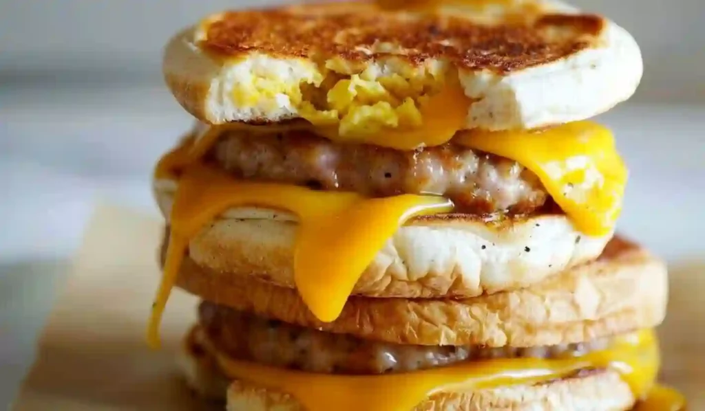 Sausage Style Turkey Breakfast Sandwich