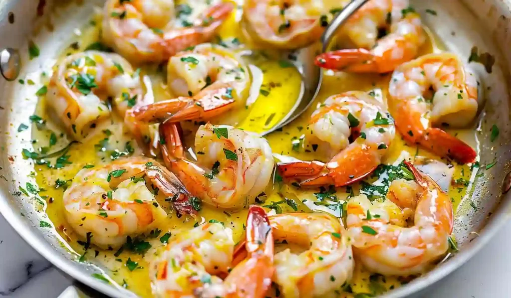 Shrimp Scampi in Garlic Butter Sauce