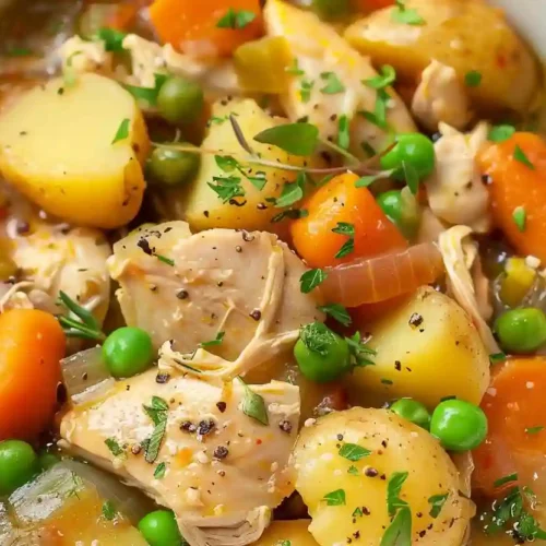 Slow Cooker Chicken Stew - Cozy Comfort in Every Bite 3 Slow Cooker Chicken Stew – Hearty Comfort in a Bowl