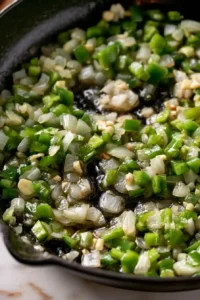 Easy Homemade Sloppy Joe Recipe 9 Soften the Onion and Green Bell Pepper
