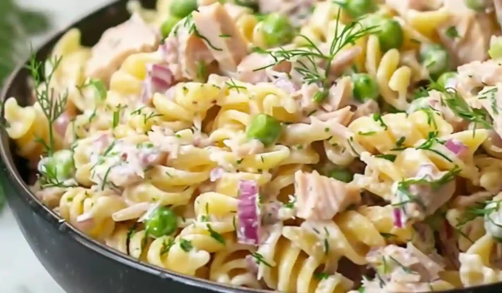 Tuna Pasta Salad – Close Up Featured Image