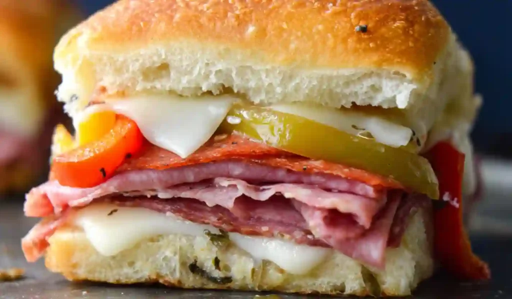 Hot Italian Sub Sliders Recipe