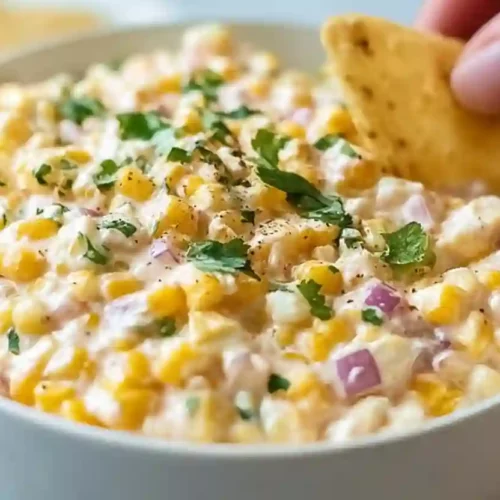 Mexican Street Corn Dip – Close Up Featured Image