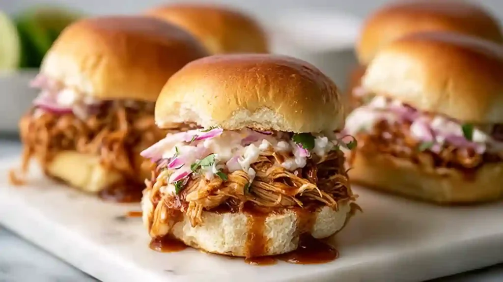 BBQ Chicken Sliders That Taste Like Summer in Every Bite