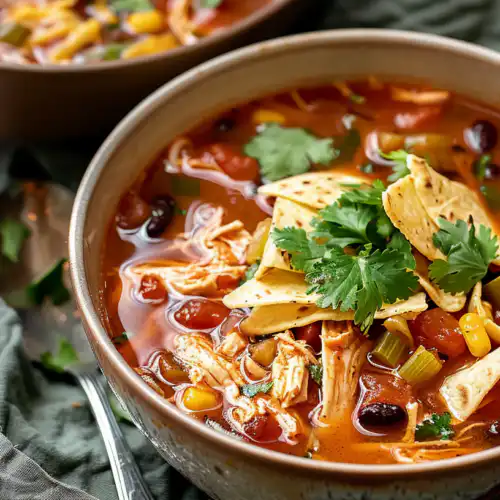 Easy Crockpot Chicken Tortilla Soup for Cozy, Healthy Family Nights 3 Easy Crockpot Chicken Tortilla Soup for Cozy, Healthy Family Nights