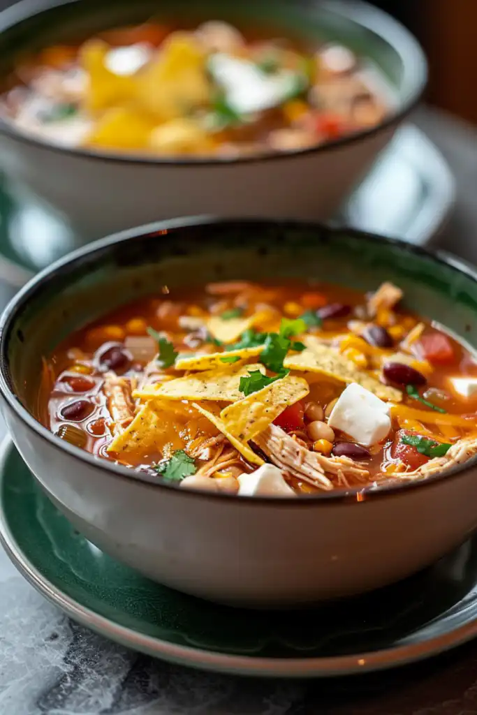 Easy Crockpot Chicken Tortilla Soup for Cozy, Healthy Family Nights 2 Easy Crockpot Chicken Tortilla Soup for Cozy, Healthy Family Nights