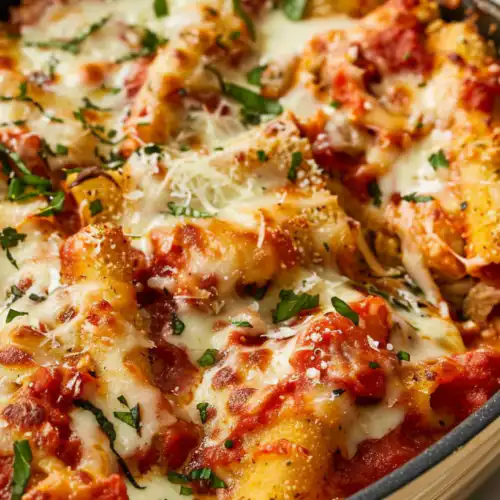 Cozy Chicken Parmesan Casserole – An Easy Family Dinner for Busy Nights