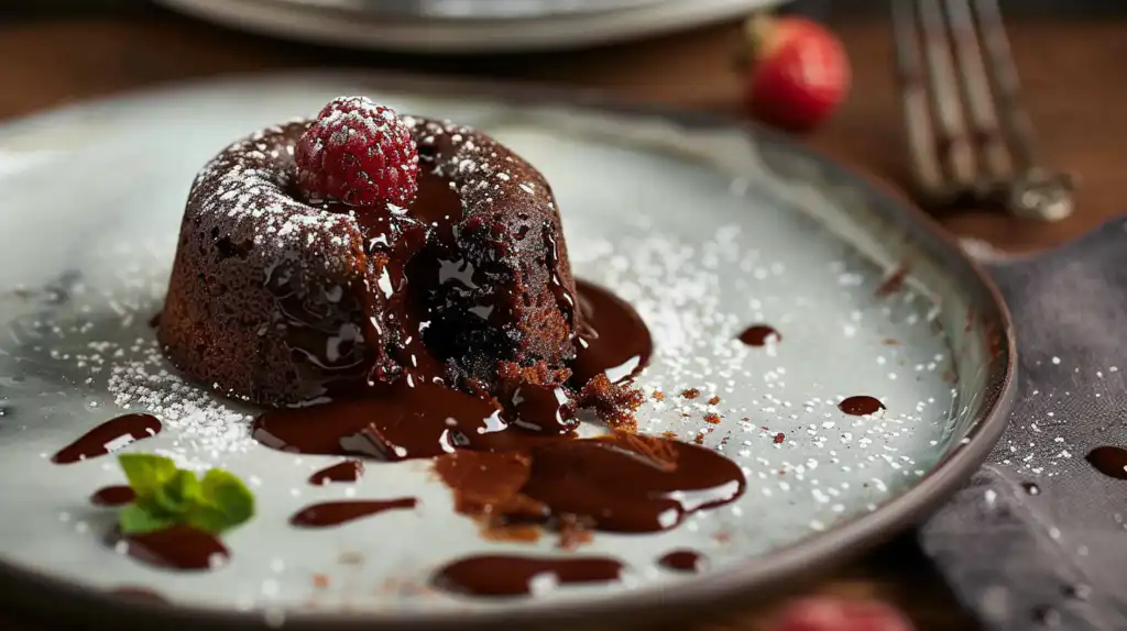 Cozy Chocolate Molten Lava Cake – The Ultimate Homemade Dessert for Busy Nights