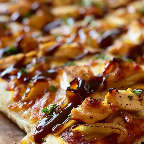 Cozy BBQ Chicken Pizza with Caramelized Onions (Quick Weeknight Comfort!)
