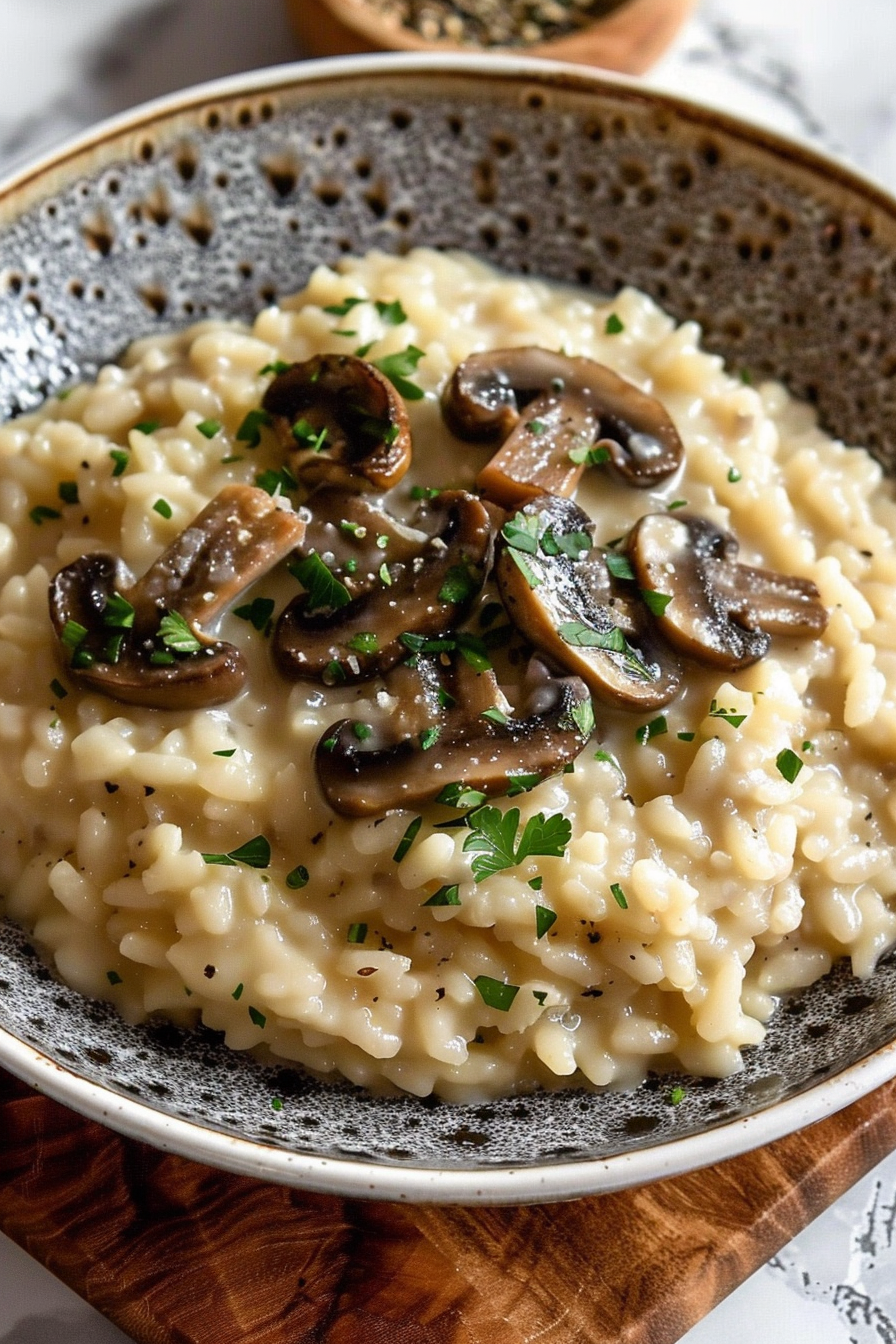 Creamy Mushroom Risotto for Cozy Weeknights (Comforting & Easy Dinner) 2 image 1776103927483