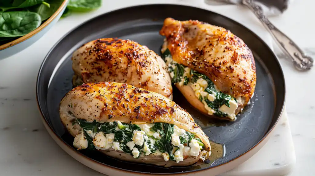 Cozy Spinach Feta Stuffed Chicken: A Nourishing Weeknight Recipe