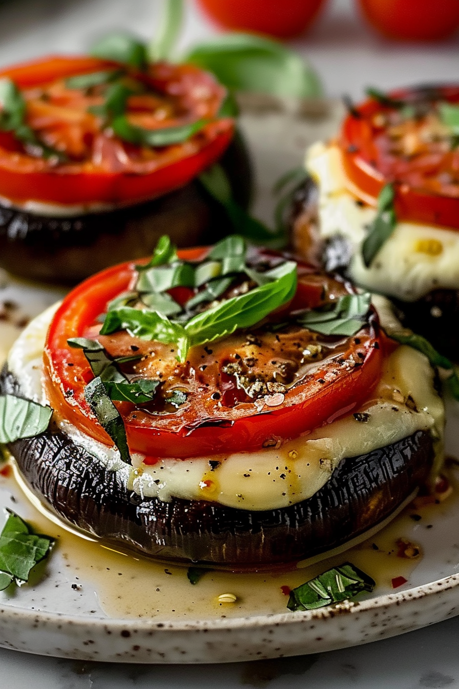 Melt-in-Your-Mouth Caprese Stuffed Garlic Butter Portobellos You’ll Make Again and Again 2 image 1776897877855