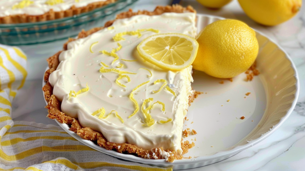 Dreamy No Bake Lemon Icebox Pie for Sweet Summer Moments