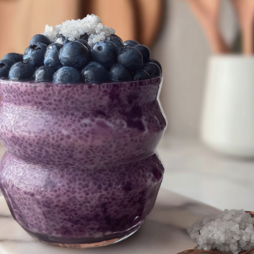 Blueberry Chia Seed Pudding (Cozy, Easy & Antioxidant-Rich!)