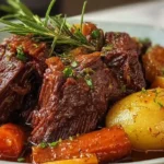 Cozy Slow Cooker Beef Pot Roast for Effortless Comfort Food Nights
