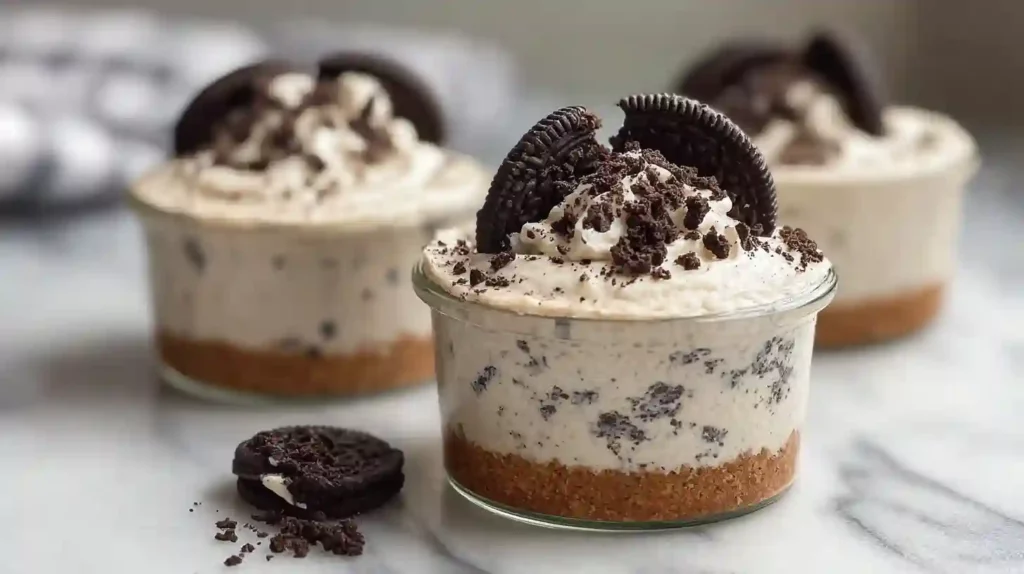 Dreamy No-Bake Oreo Cheesecake Cups (Quick & Creamy!)