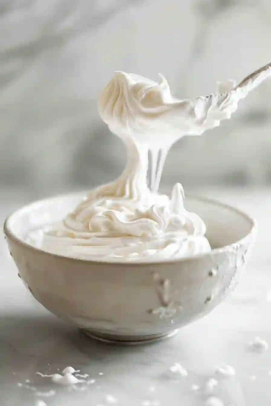 Whipping Aquafaba for Vegan Ladyfingers