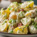 Cozy Oliver Potato Salad with Crispy Bacon & Creamy Zest