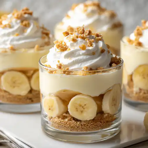 Irresistible No-Bake Banana Pudding Cups (5-Minute Dessert!)