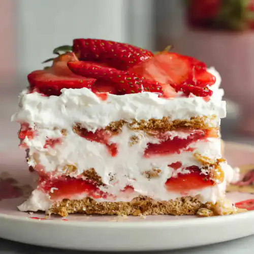 Heavenly No-Bake Strawberry Icebox Cake You’ll Crave All Summer