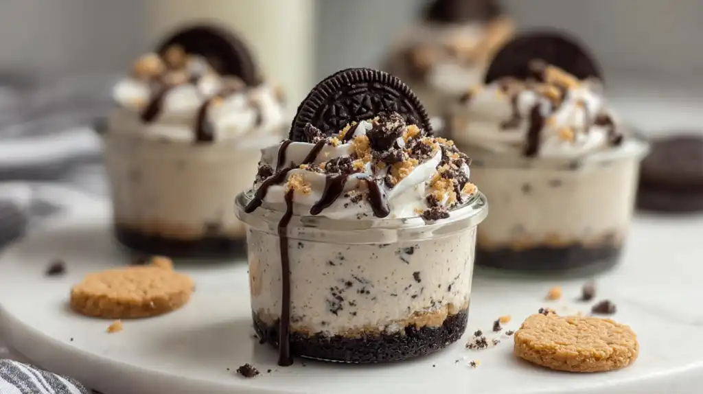 Dreamy No-Bake Oreo Cheesecake Cups (Quick & Creamy!)