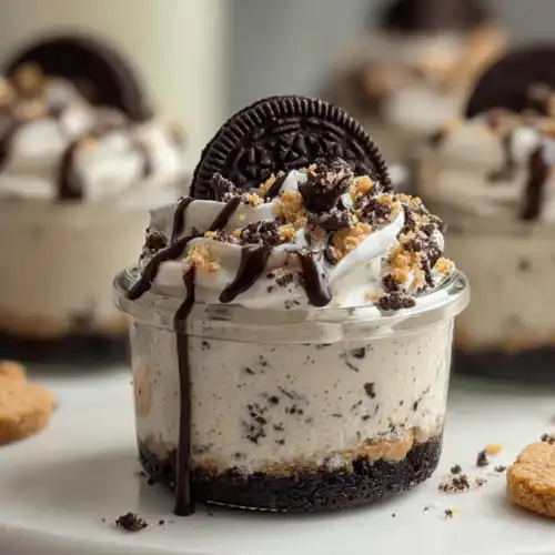 Dreamy No-Bake Oreo Cheesecake Cups (Quick & Creamy!)