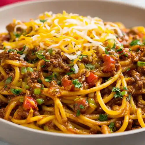 One-Pot Taco Spaghetti That's Ready in 30 Minutes (Weeknight Magic!) 3 One-Pot Taco Spaghetti That's Ready in 30 Minutes (Weeknight Magic!)