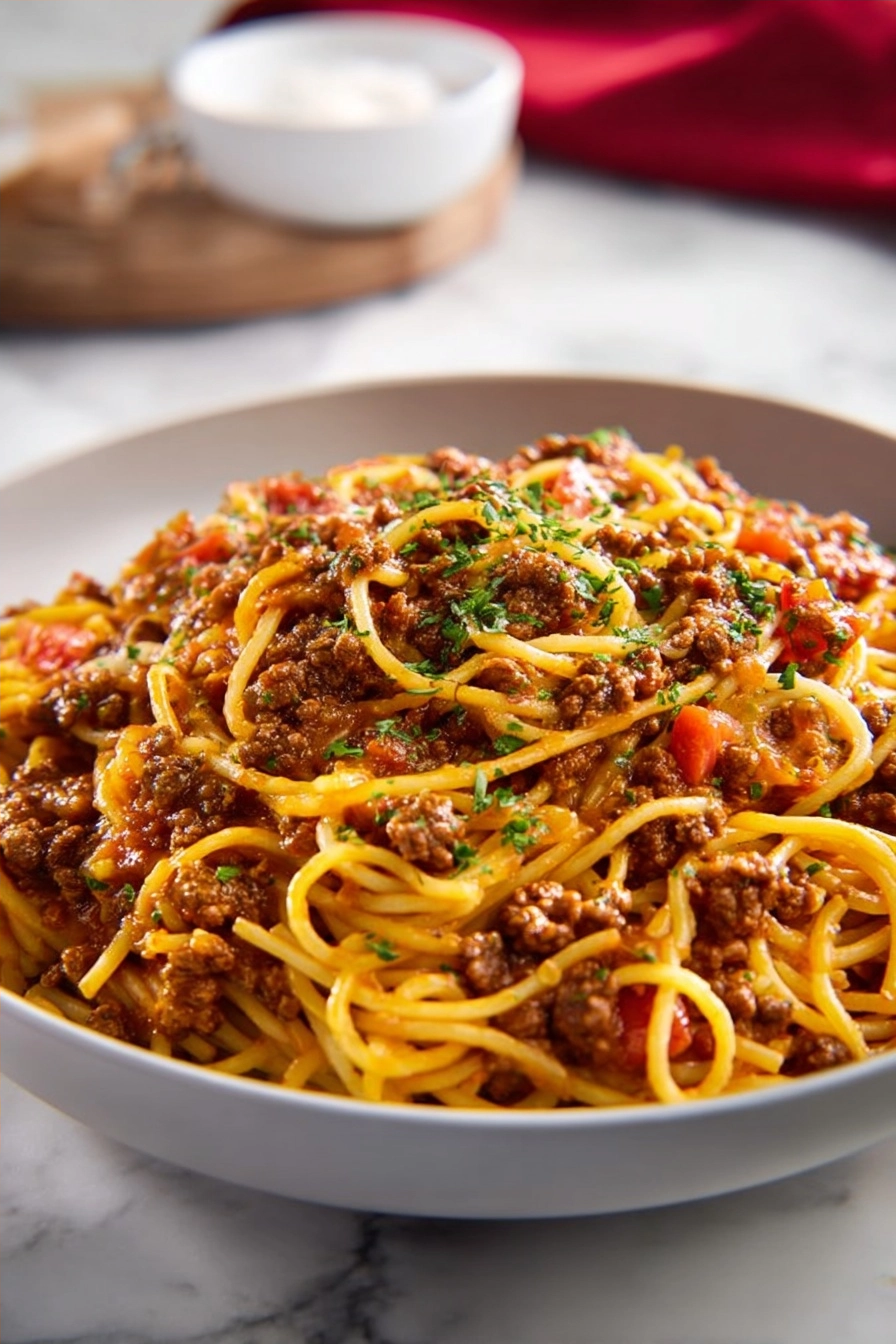 One-Pot Taco Spaghetti That's Ready in 30 Minutes (Weeknight Magic!) 2 image 1780938147899
