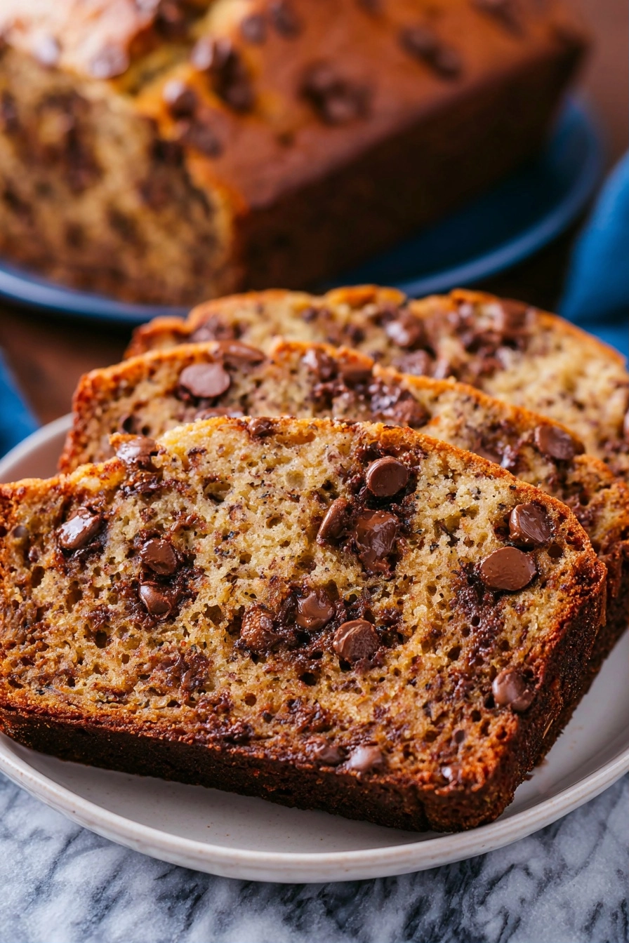 The Best Chocolate Chip Banana Bread You'll Ever Make (Moist, Fudgy & So Easy) 2 image 1781131024313