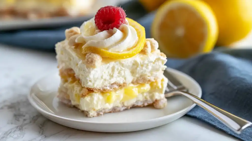 No-Bake Lemon Icebox Cake That Tastes Like Summer in Every Single Bite