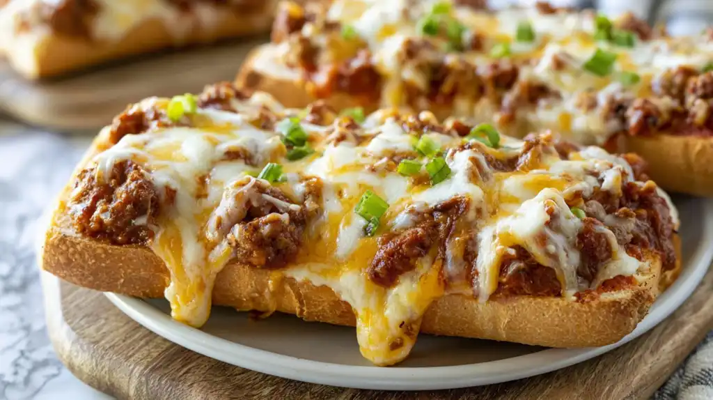 Sloppy Joe French Bread Pizza That Feeds the Whole Family in Under 30 Minutes