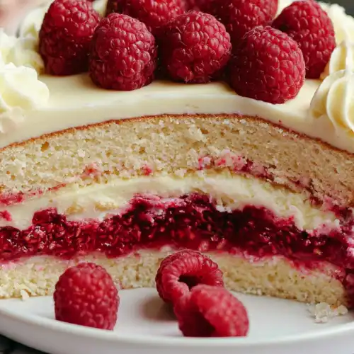 The Ultimate White Chocolate Raspberry Cake: A Dreamy Homemade Dessert
