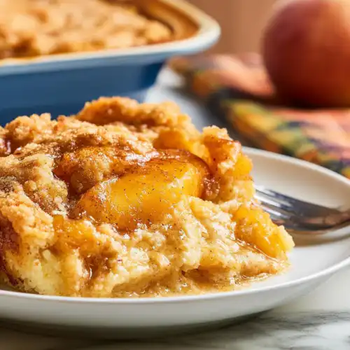 The Ultimate 5-Minute Peach Cobbler Dump Cake: Sweet, Sticky, and Simply Perfect