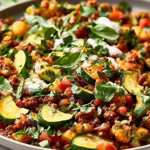 One-Pan Ground Beef and Zucchini Skillet: The Ultimate Weeknight Winner