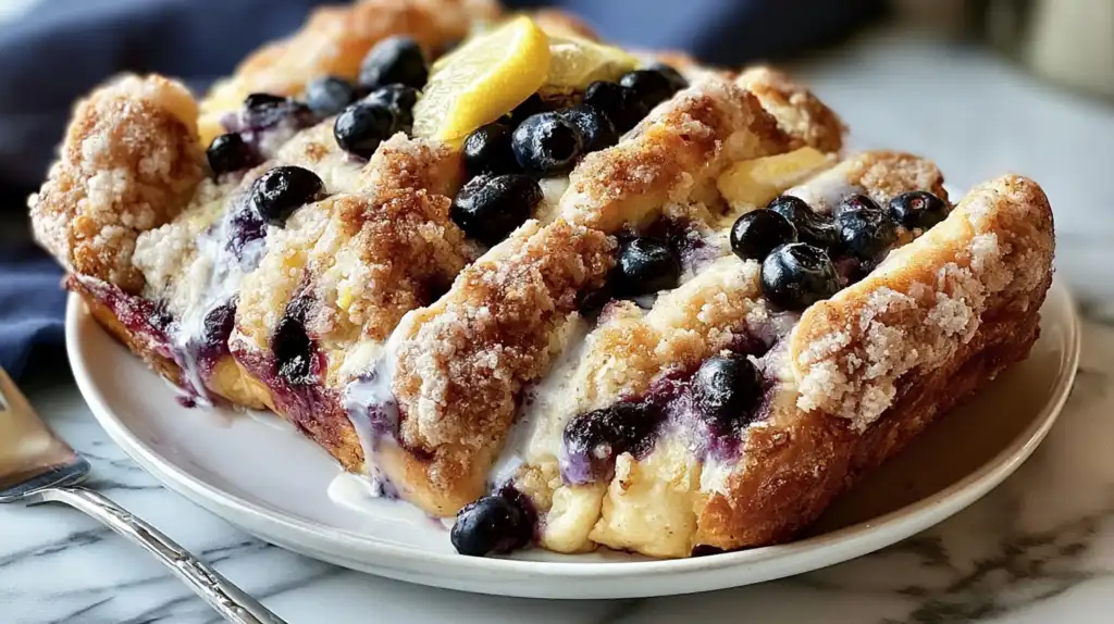 Sun-Kissed Lemon Blueberry Pull-Apart Bread: Better Than a Bakery