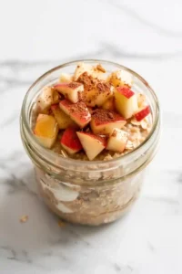 Add Apples Cinnamon Honey and Chia Seeds