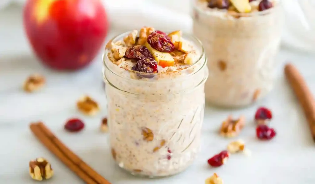 Apple Cinnamon Overnight Oats